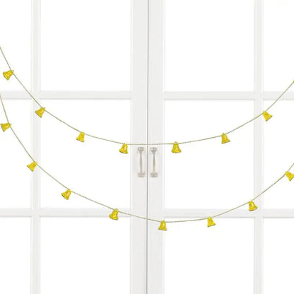 Colorful Jingle Bell Garland Christmas Decor Red / United States / 35mm