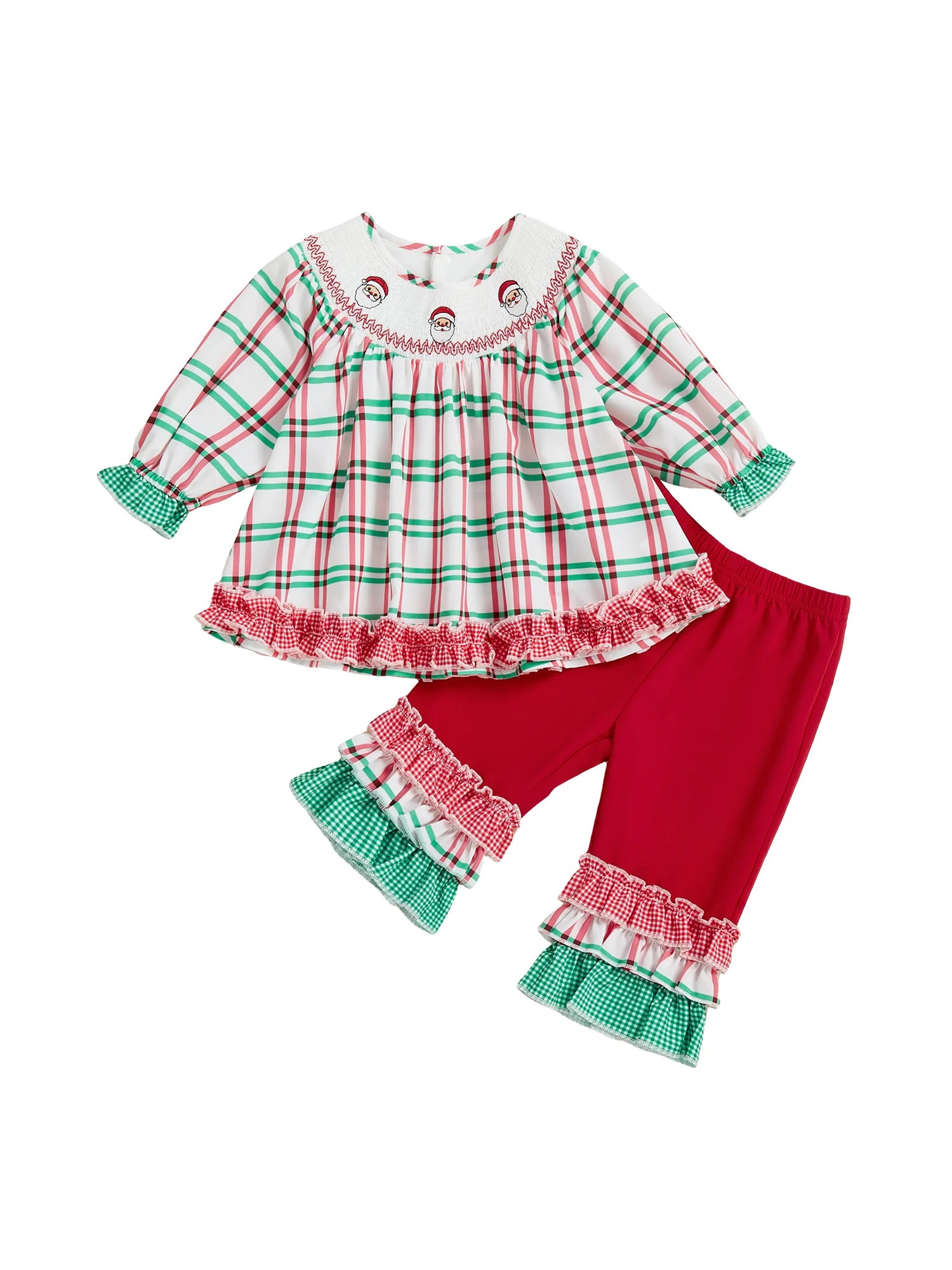 Toddler Girls Christmas Outfit Set