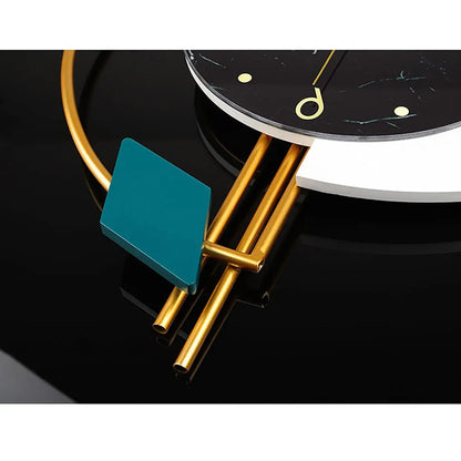 Luxury Silent Wall Clock – Metal Modern Design