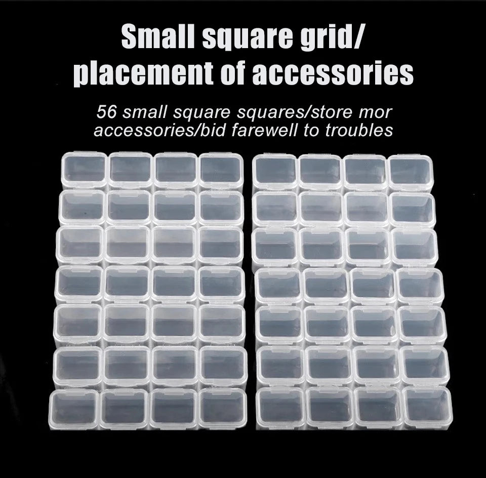 Detachable Grids Plastic Storage Box