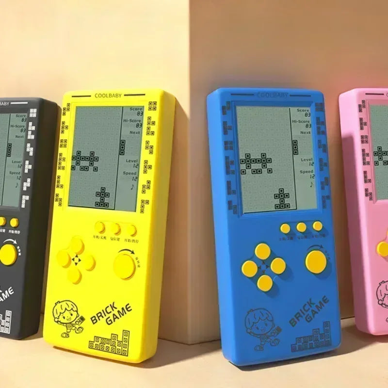 Portable Retro Gaming for Tetris Console Toys