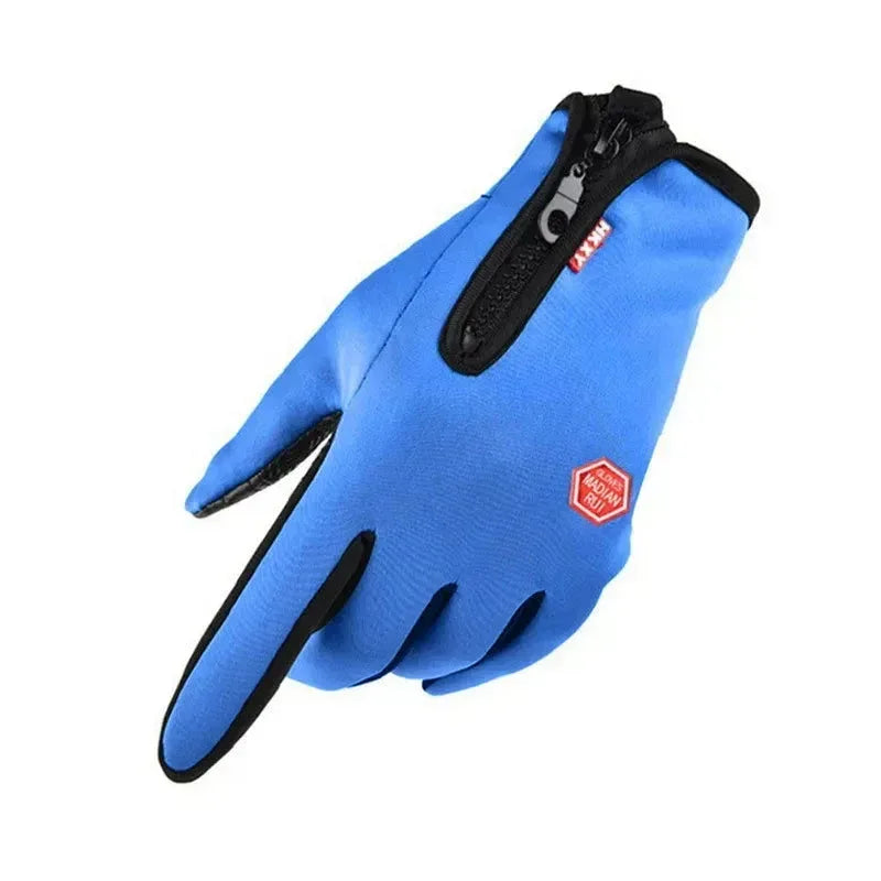 Waterproof Winter Gloves for Men Women style1-pink / M