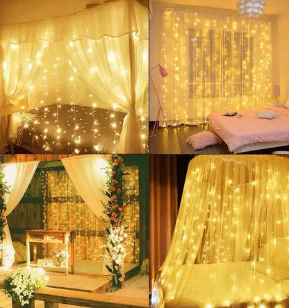 USB Blinking LED Lights for Party & Christmas white / 200LED / 0-5W|United States