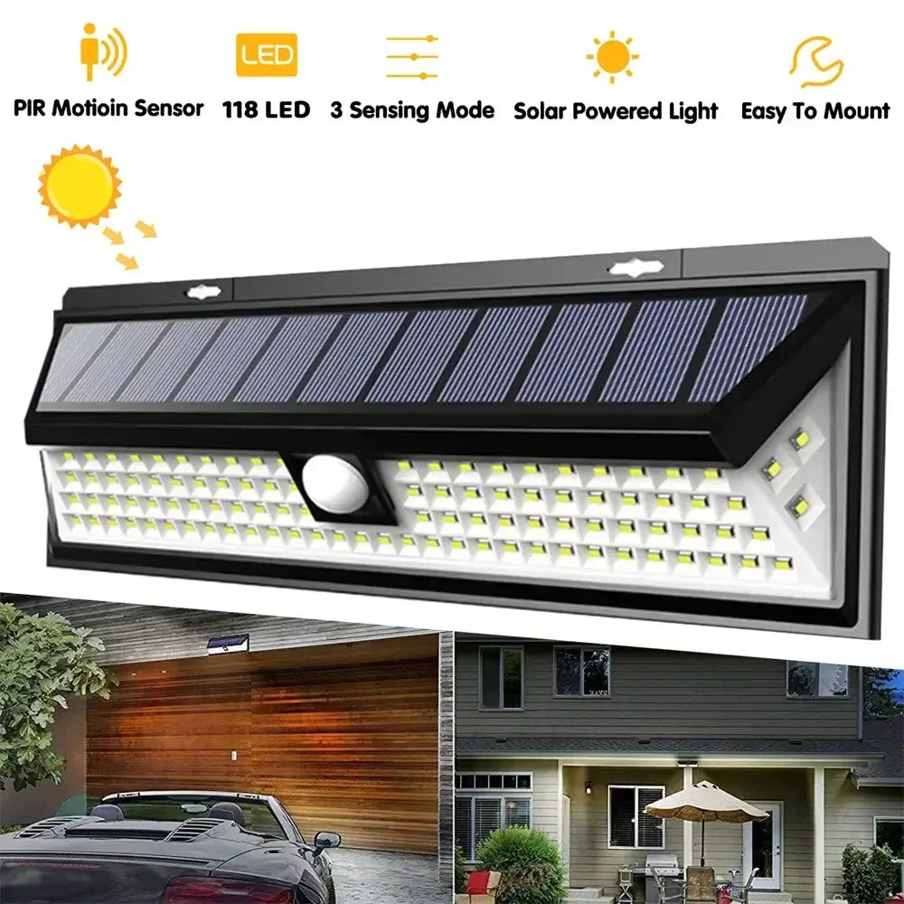 Solar Security Wall Lamp for Outdoor Lighting 1 / United States
