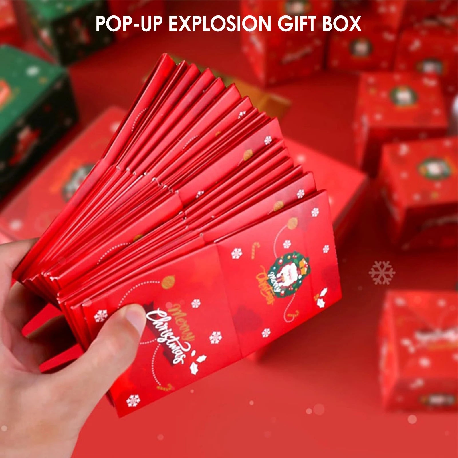Christmas Pop-Up Surprise Gift Boxes