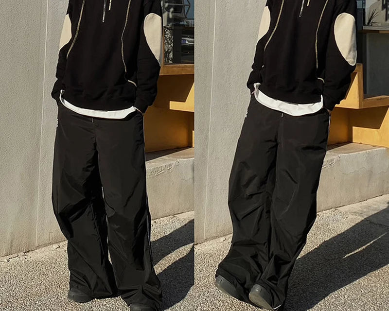 High Waist Casual Trousers American Hip Hop Pants