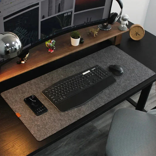 Keyboard Mat Gaming Accessories Light Gray / 60X30cm