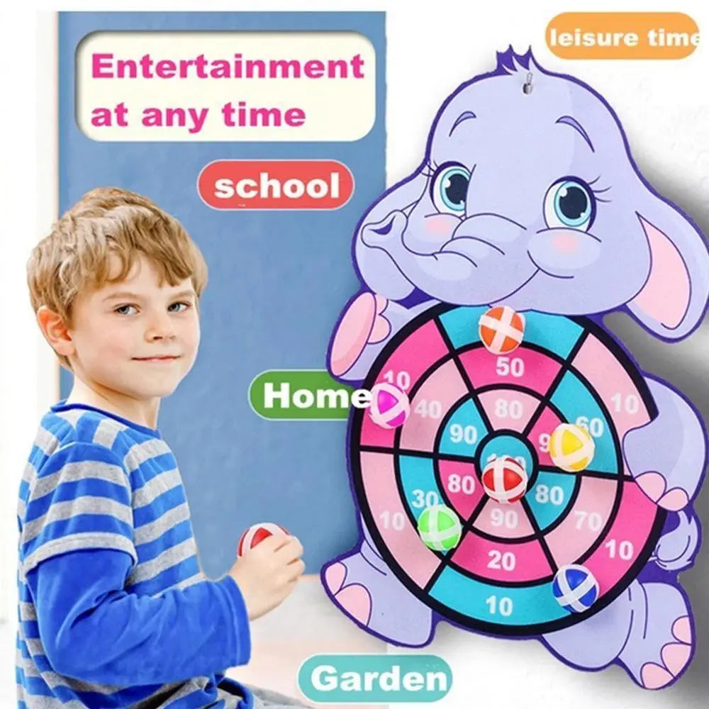 Animal Dart Board Sticky Ball