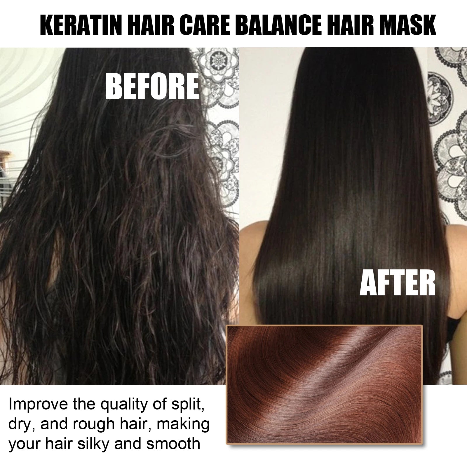 Nourishing Hair Repair Hair Tangles Improve Hair Health Mask