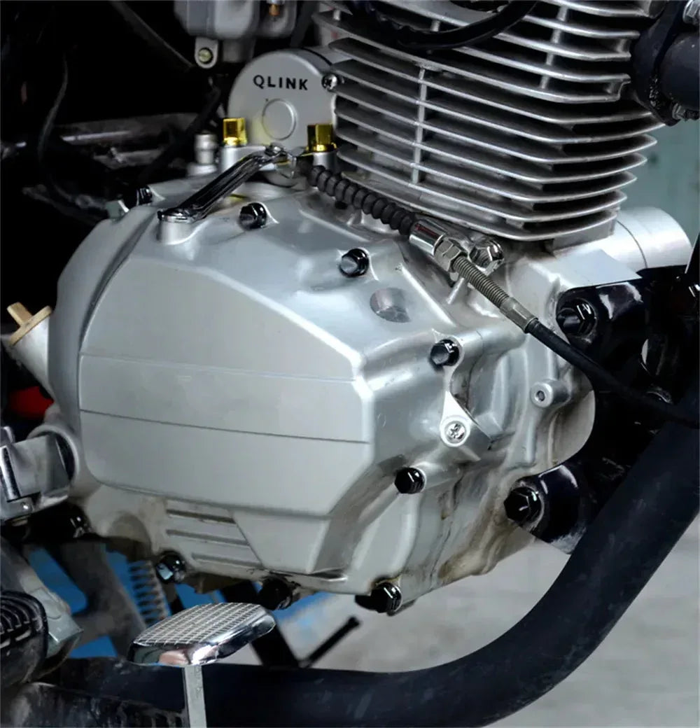 Motorcycle accessories Decoration nut Cover black