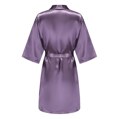 Mother Shower Gift Bridesmaid Wedding Short Robes As the photo show 1 / S