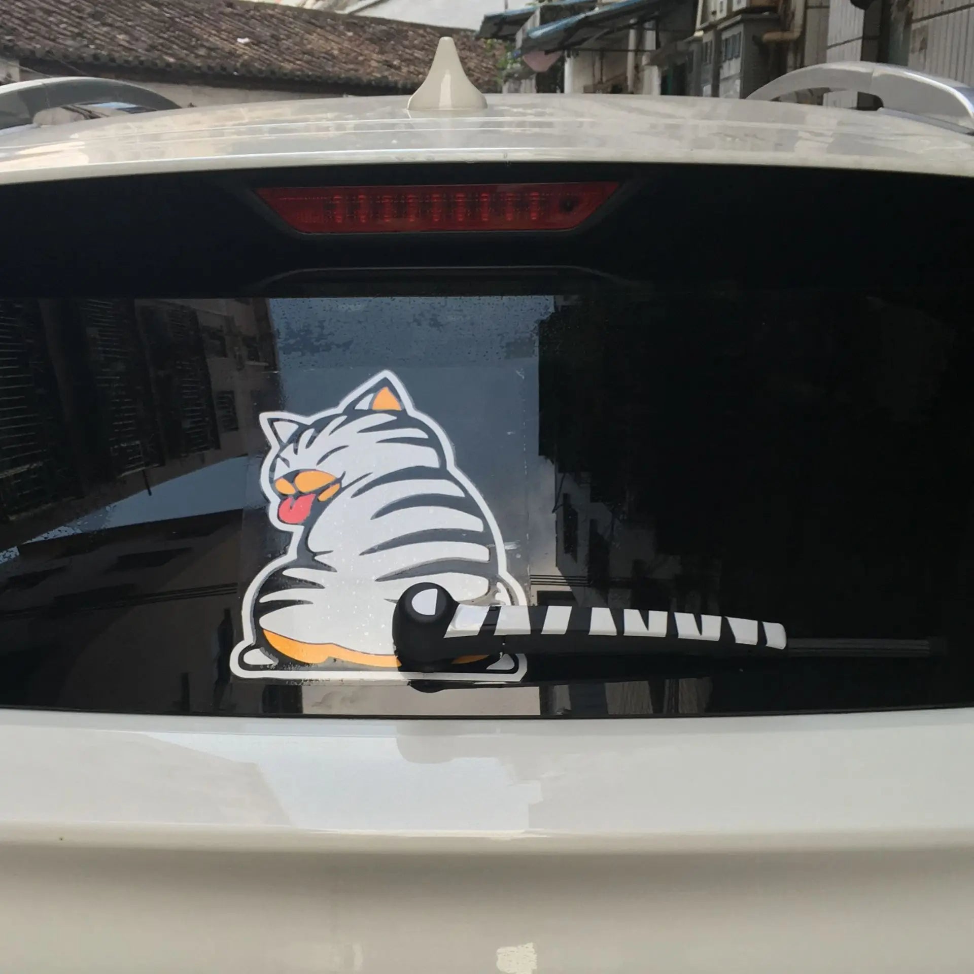 Car Rear Wiper Sticker