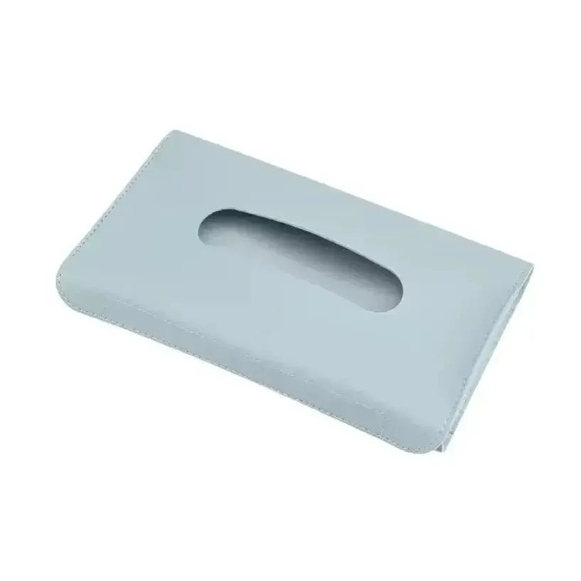 BMW Car Sun Visor Tissue Box Holder blue