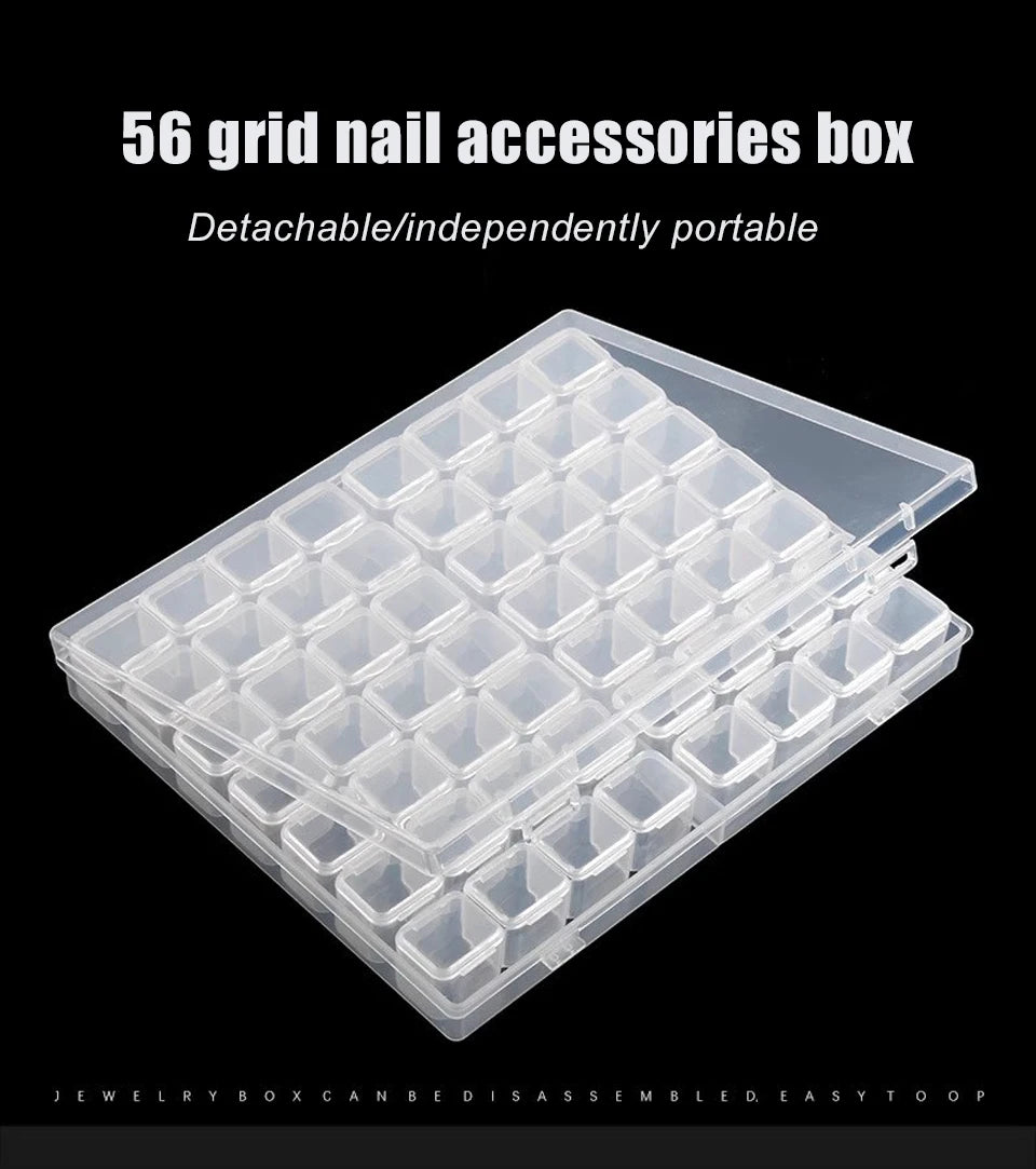 Detachable Grids Plastic Storage Box