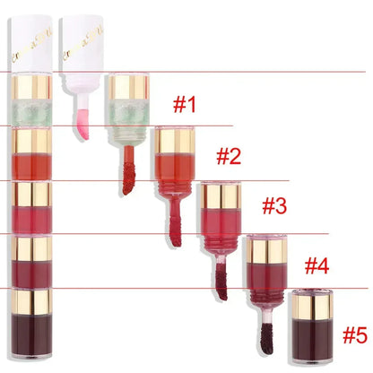 5 In 1 Matte Lipstick Kit Combo Strip 01