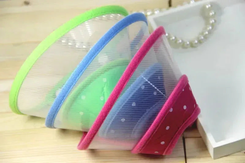 Collars For Anti-Bite Lick Surgery Wound Red / S
