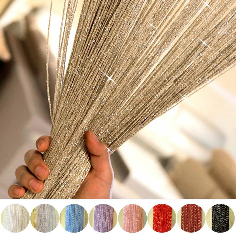 Glitter String Cheap Door Curtain Beads Room