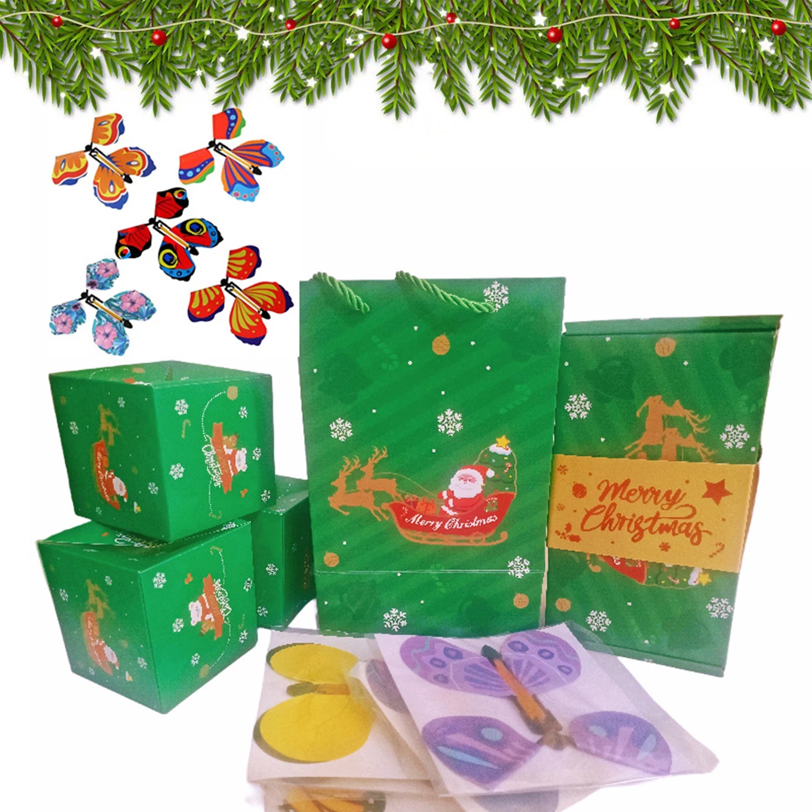 Christmas Pop-Up Surprise Gift Boxes