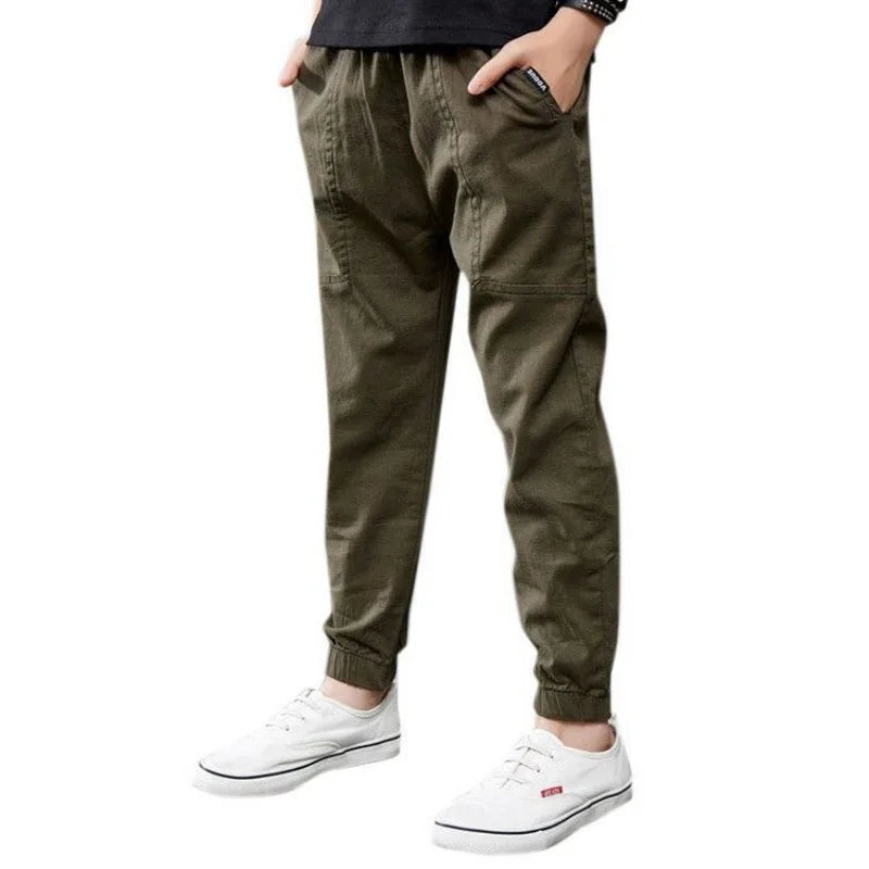 Cotton Trousers Casual Pants Kids