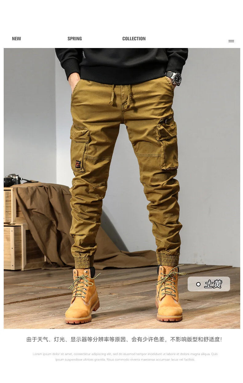 Joggers Cargo Pants Men Casual