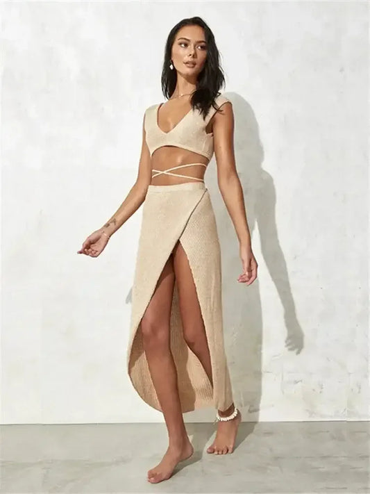 Bikini Set Tunic Summer White / S