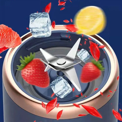 High Quality Twin Gear Portable Juice Blender Pink