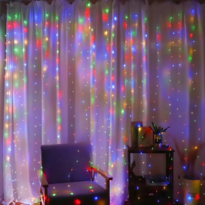 Curtain LED String Lights