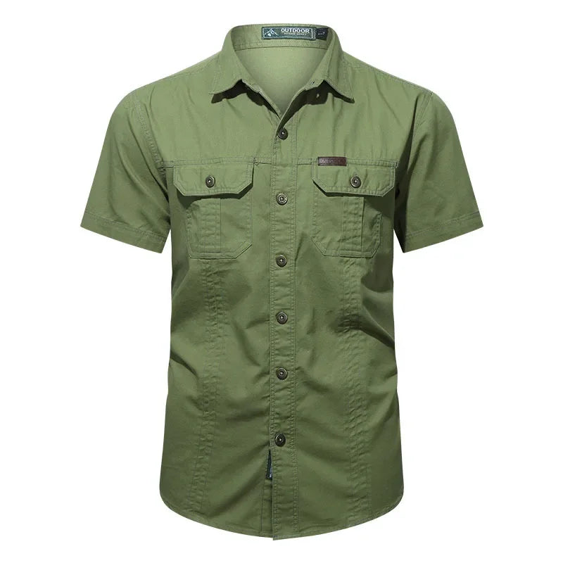 Men Cargo Shirt