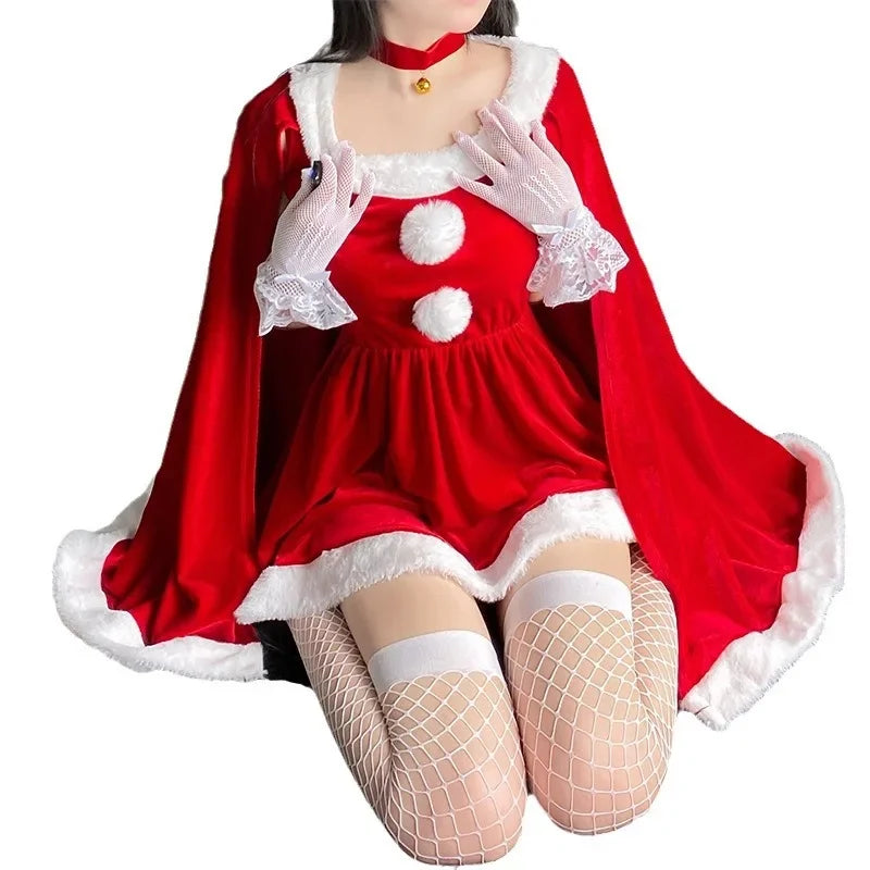 Christmas Rabbit Girl Cosplay Costume