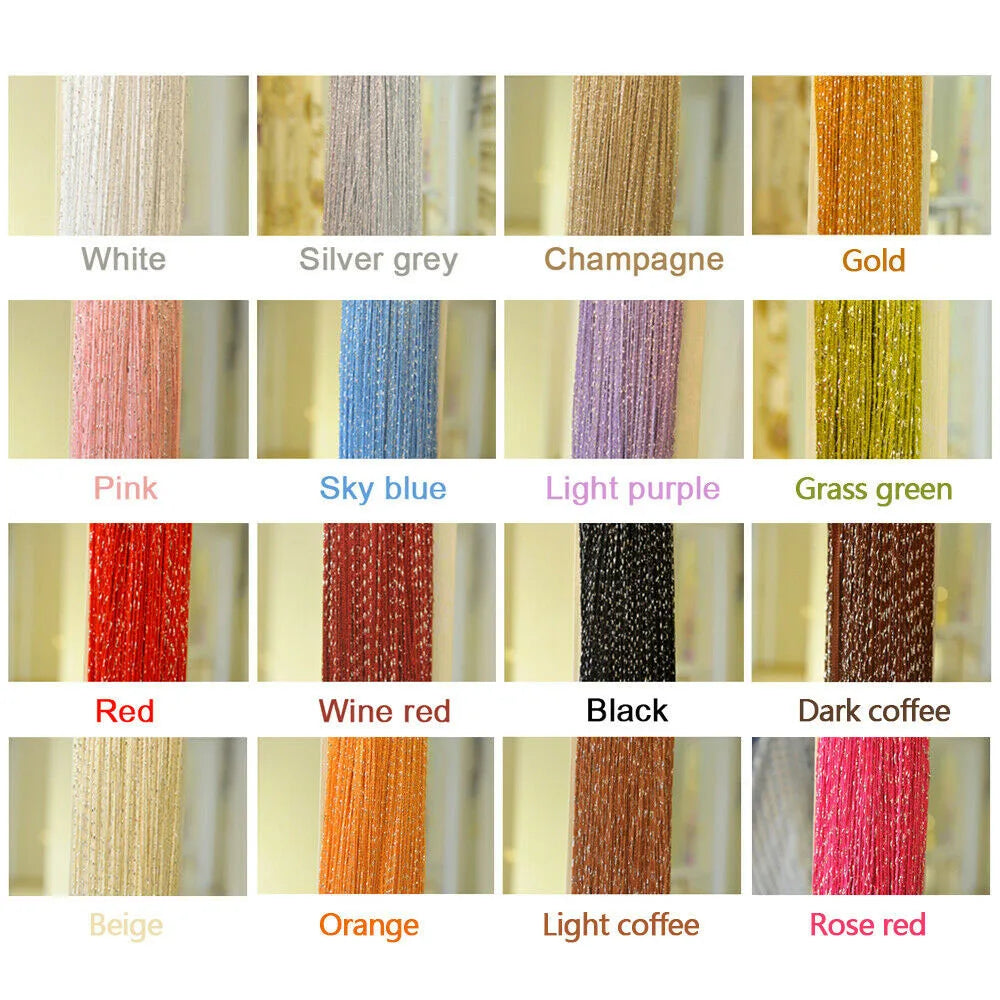 Glitter String Cheap Door Curtain Beads Room