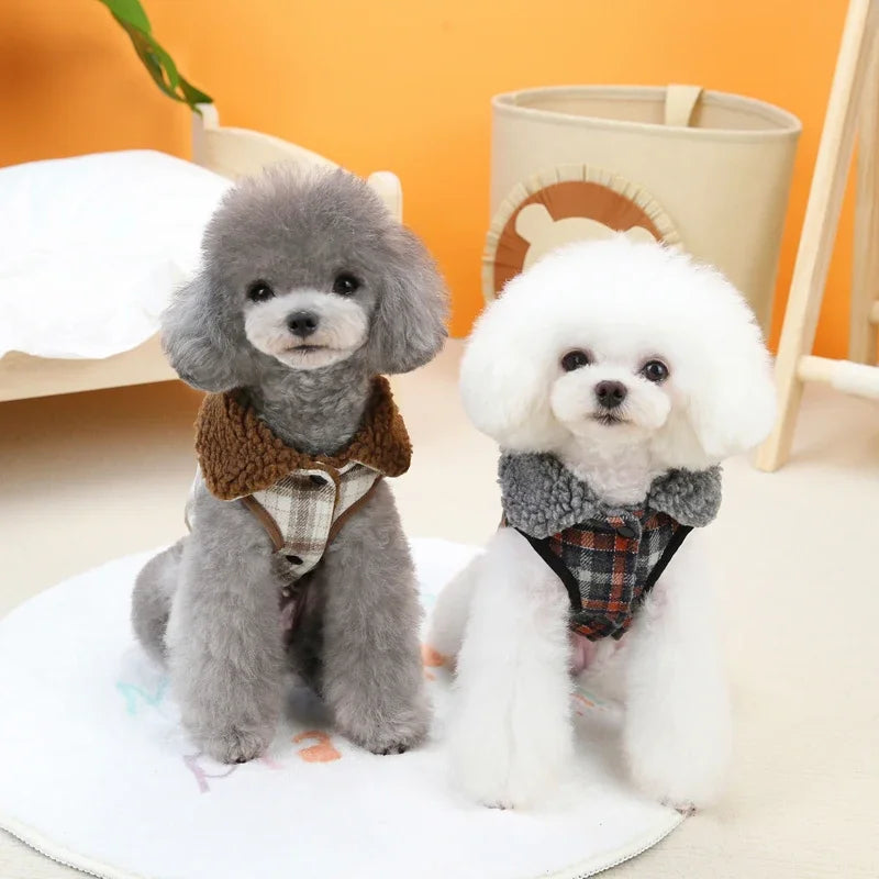 Vest Warm Fleece Pet Clothes