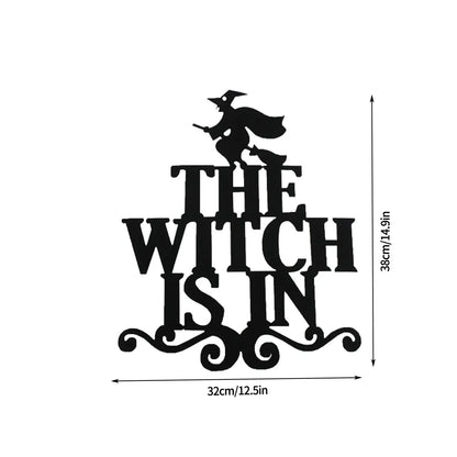 Halloween Door Hanging Wall Decoration Black / 1 / United States