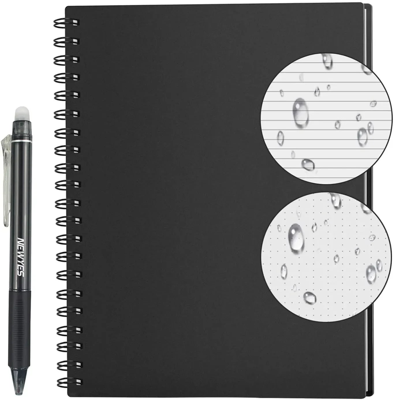 Erasable Wirebound Notebook A5-Dotted lined