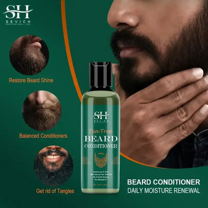 Beard Growth Kit For Men Nourishing Moisturizing Moustache Conditioner 100ml / United States
