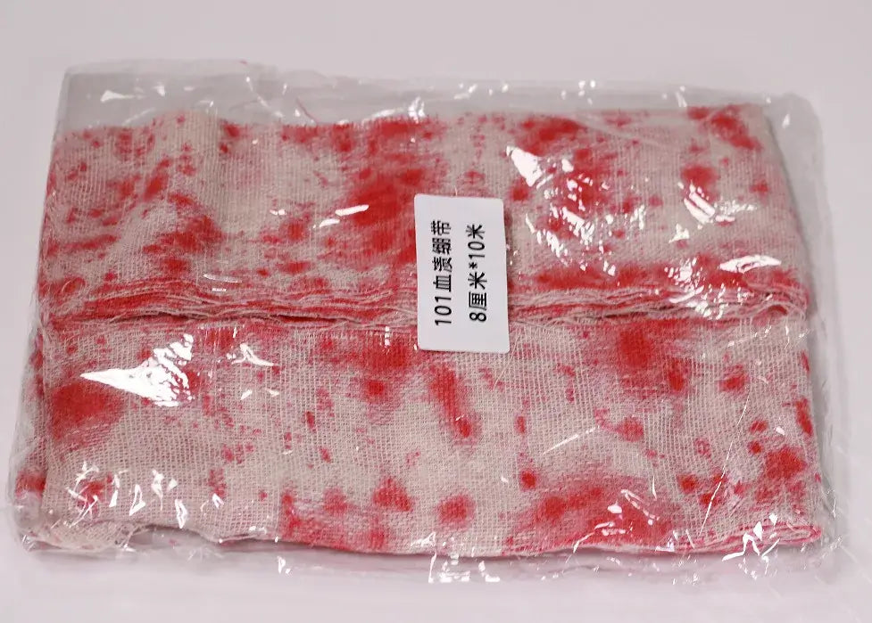 10M Artificial Blood Bandage Cloth Halloween Decoration