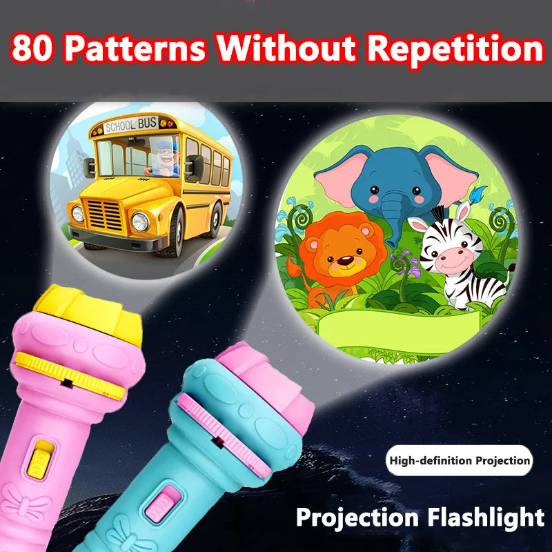 Children Projection Flashlight Toy