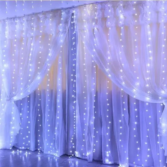 USB Blinking LED Lights for Party & Christmas white / 200LED / 0-5W|United States