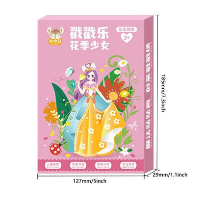 DIY Princess Painting & Sticker Craft Kit for Kids