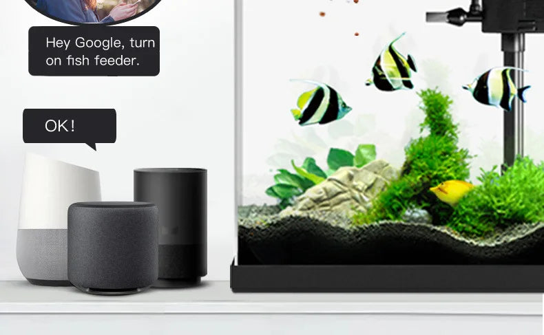 Wifi Wireless Intelligent Remote Control Fish Tank Dispenser