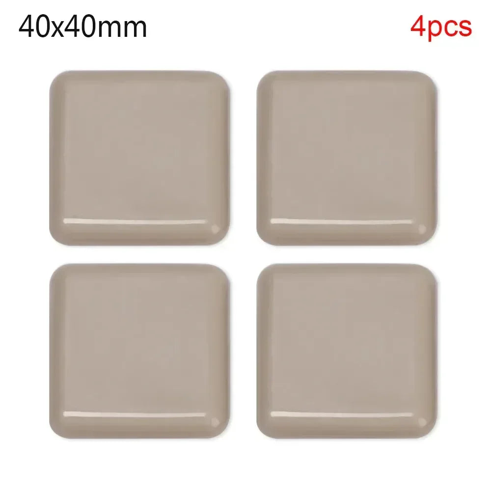 Anti Scratch Easy Move Heavy Furniture 40x40mm