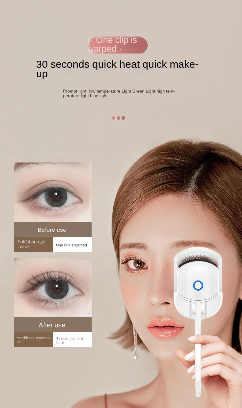 Portable Electric Eyelash Curler