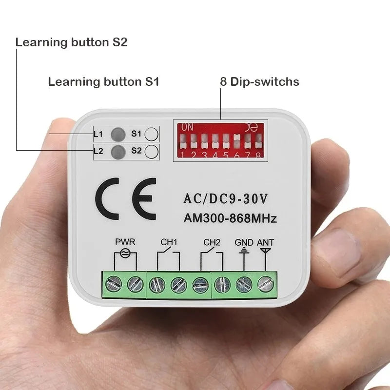 Garage Gate Remote Receiver