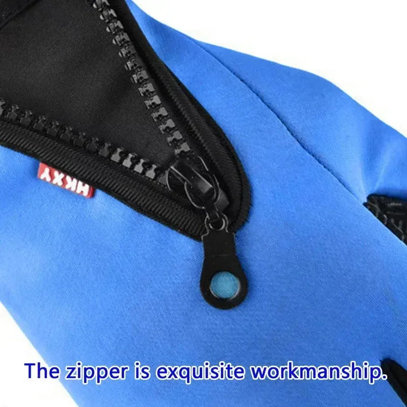 Waterproof Winter Gloves for Men Women style1-pink / M