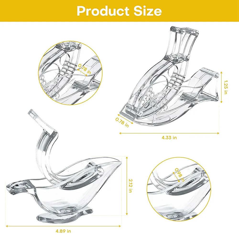 Acrylic Manual Lemon Slice Squeezer