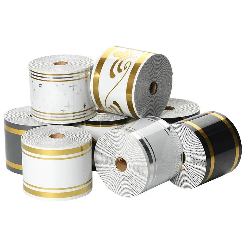 5m Self-Adhesive Foam Skirting Board Wall Sticker