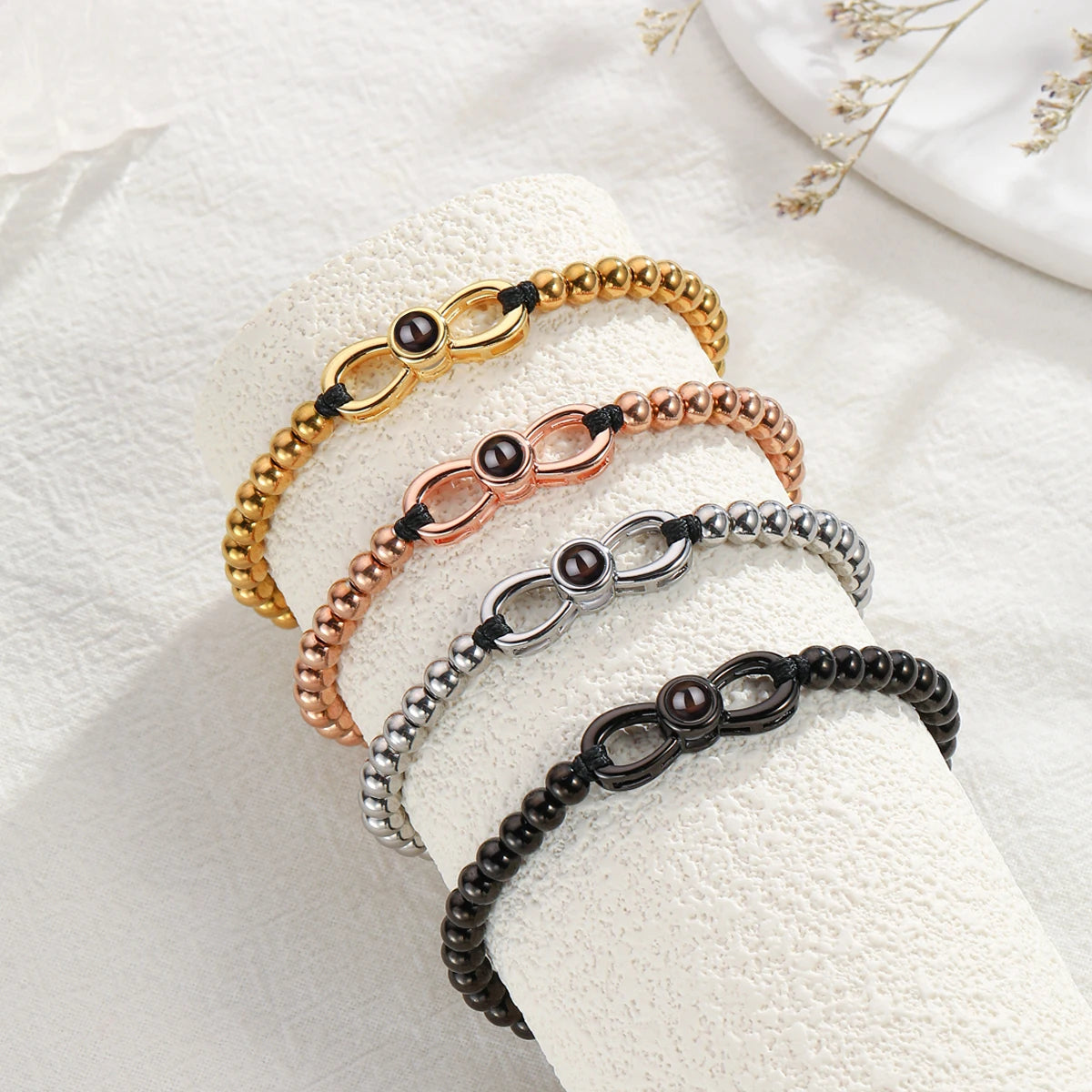 Infinity Projection Bracelet Custom Photo Bracelet