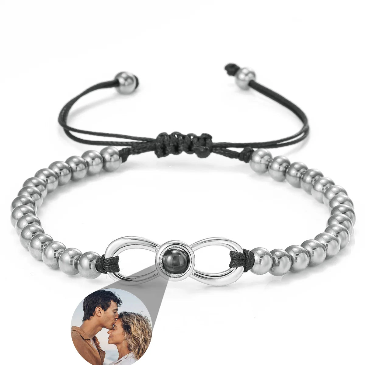 Infinity Projection Bracelet Custom Photo Bracelet