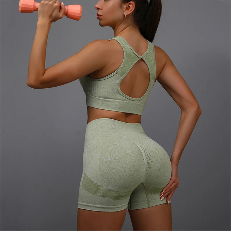 Hanging Sports Bra Shockproof Quick Drying Shorts