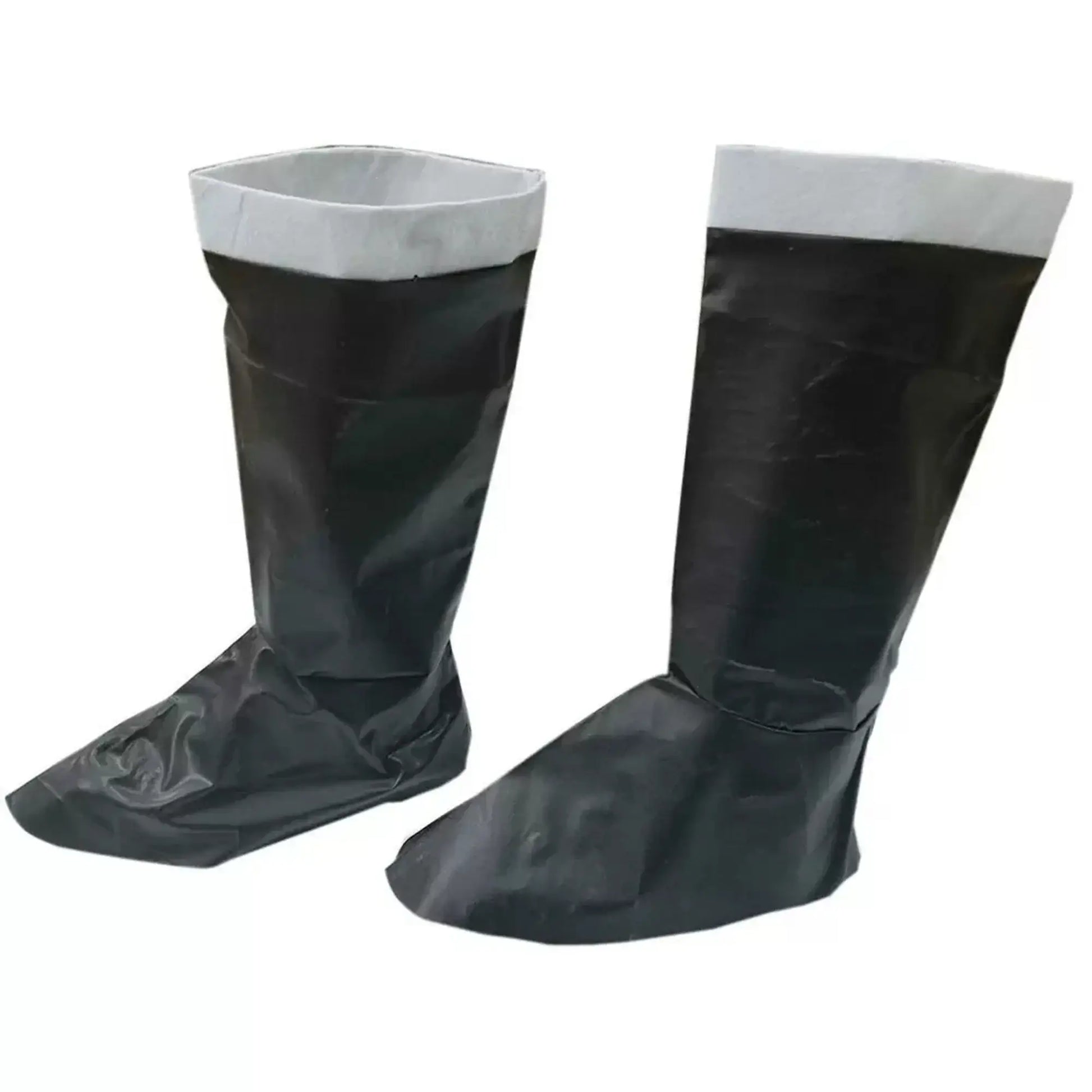 Christmas Santa Claus Costume Set with Sock Shoes & Boot Covers black / 23cm 37cm 43cm / United States