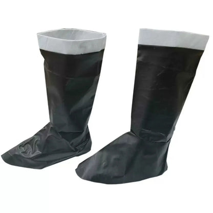 Christmas Santa Claus Costume Set with Sock Shoes & Boot Covers black / 23cm 37cm 43cm / United States